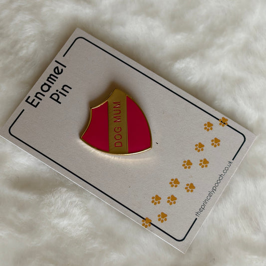 Dog Mum Enamel Pin Badge | Dog Lover Gift