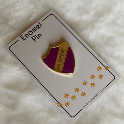Pawrent Pet Parent Enamel Pin Badge | Dog Lover Gift