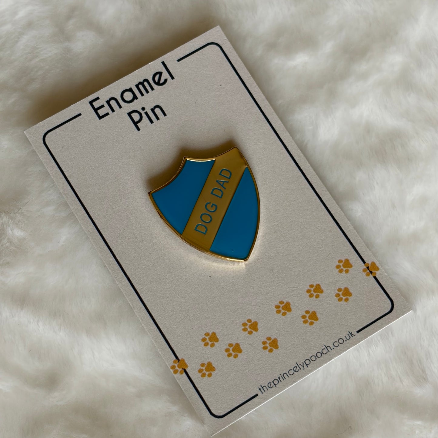 Dog Dad Enamel Pin Badge | Dog Lover Gift