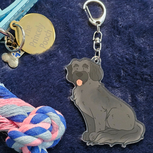 Black Cockapoo Keyring | Dog Lover Gift | Cockerpoo